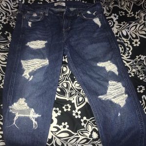 Hollister boyfriend jeans